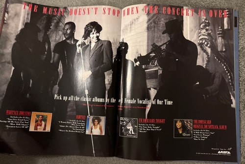 WHITNEY HOUSTON LIVE IN CONCERT Tour Programme 1993 VGC - Picture 12 of 13