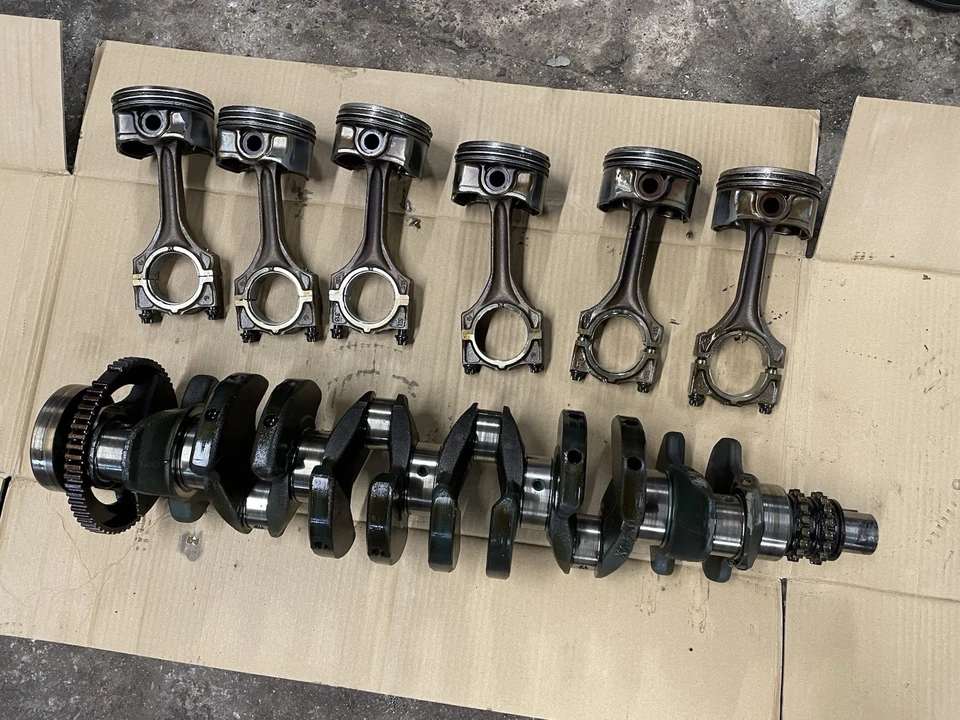 BMW E46 M54B30 Engine Crankshaft Piston Assembly 11211403867 S52 M50 Stroker - Image 2 of 4