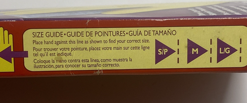 Vintage 2005 Playtex Living Gloves Size Large Yellow Rubber Latex - Picture 7 of 18