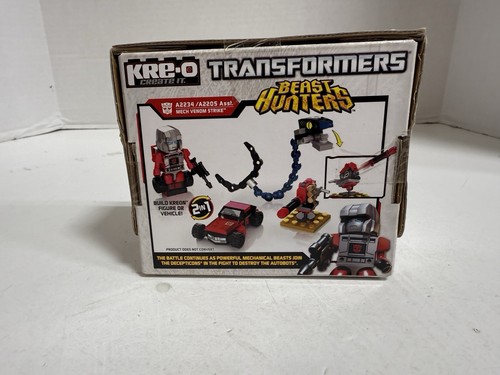 Kre-O Transformers Mech Venom Strike Beast Hunters Kreo #A2235 Kreon Hasbro New - Picture 4 of 7