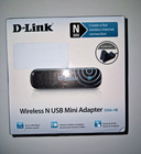 NEW SEALED  D LINK DWA 140 WIRELESS N USB MINI ADAPTER