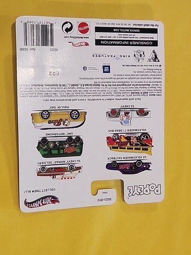 Hot Wheels 52 Chevy Popeye Pop Culture Premium Real Riders 2012 Mattel 🔥 - Bild 21 von 24