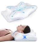 Emircey Adjustable Cervical Pillow for Neck and Shoulder Pain Relief