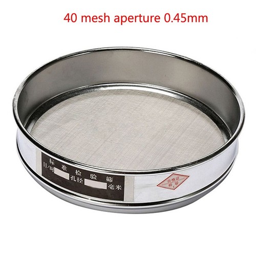 304 Stainless Steel 10-100 Mesh Samples Inspection Medicine Tests Sieve Supply - Imagen 67 de 89