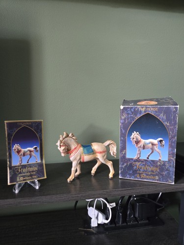 FONTANINI DEPOSE ITALY 5" HORSE NATIVITY VILLAGE ANIMAL  - Bild 2 von 5
