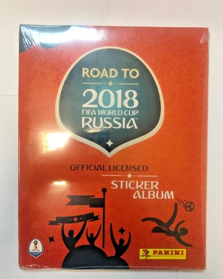 PANINI ROAD TO 2018 WORLD CUP RUSSIA SEALED ALBUM + 480 COMPLETE STICKERS SET - Bild 1 von 4