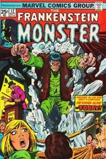 Frankenstein #12 VG 1974 Stock Image