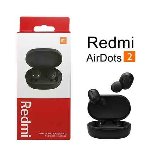 New Xiaomi Redmi Airdots 2 Wireless Bluetooth Headset with Mic Earbuds Airdots 2 - Picture 1 of 2