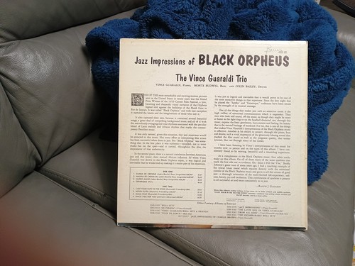 Vince Guaraldi Trio Jazz Impressions Of Black Orpheus Reel 3¾ ips 4-Track SEALED - Picture 4 of 6