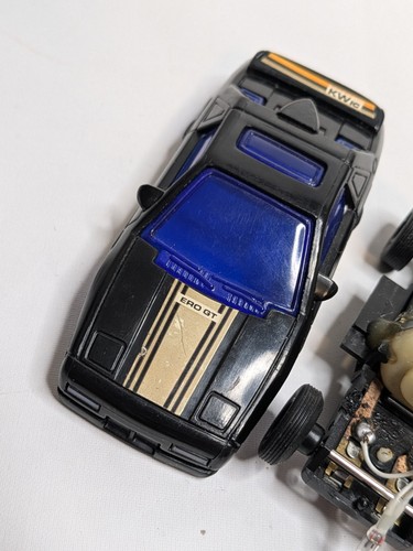 Life-Like BLACK GOLD KWic GT Chassis And Body Untested Good Wheels - Picture 20 of 24