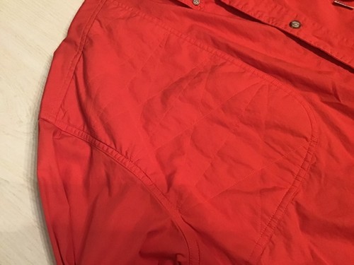 Vintage Beretta Red Shooting Shirt Long Sleeve Padded Shoulder Vented Back XL - Picture 4 of 9