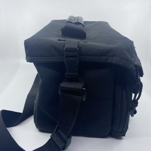 Nikon DSLR Borsa a tracolla grande custodia tela nera tasche regolabili larghezza 12" - Foto 3 di 10