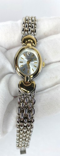 Bracelet montre femme Diamante argent diamant quartz maillon métal - Photo 2/12
