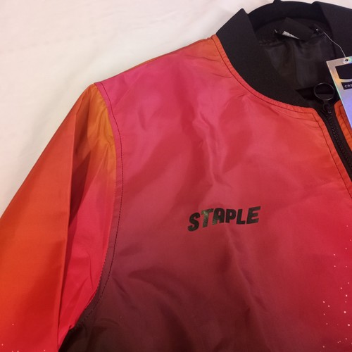 Coca-Cola Staple Jacke Herren Large Limited Edition Bomber Reißverschluss Collaboration - Bild 5 von 24