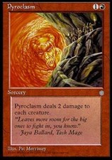 Pyroclasm - Light Play MTG Ice Age