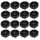  50 Pcs Electronic Scale Screw Feet Furniture Levelers Compressor Plastic Pad