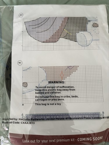 Frozen Anna Olaf Disney Cross Stitch Kit - Picture 2 of 3