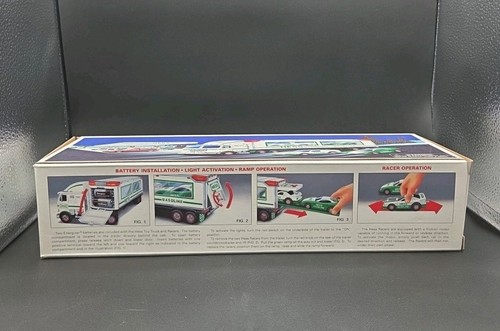 1997 Hess Toy Truck And Racers In Box Collectible, New In Box, NOS, vintage - Picture 3 of 18
