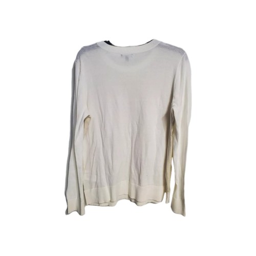 Nautica Damen Strick Pullover Large Weiß Gold Langarm - Bild 2 von 4