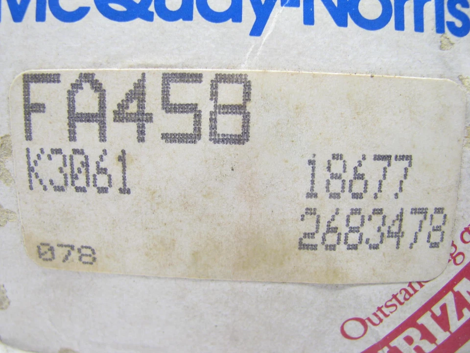 Braço de direção Mcquay-Norris FA458 para 1967-1968 AMC Rebel & Ambassador - Imagem 3 de 3
