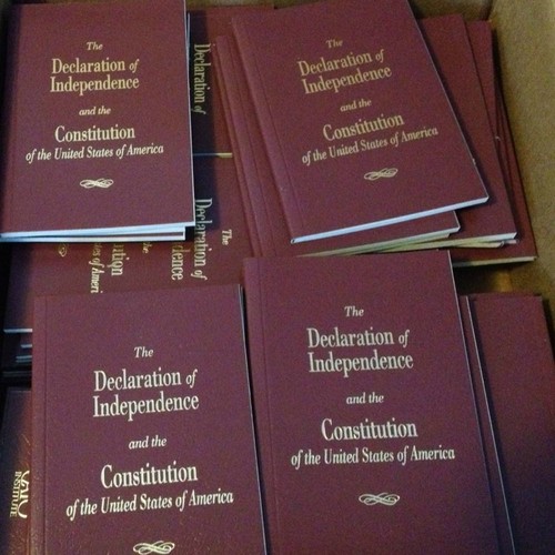 4 Pocket Size United States Declaration Of Independence & Constitution Of The US - Bild 1 von 2