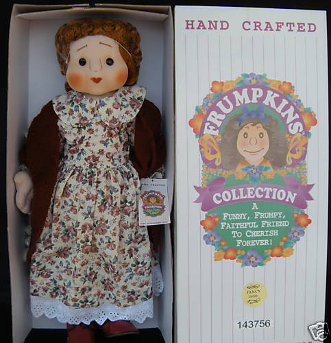 Poupée de la collection Frumpkins tissu fantaisie fabriqué à la main 24 pouces neuve originale faite à la main - Photo 1 sur 1