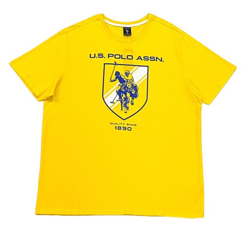 T-Shirt US Polo Assn Big Player USPA Logo kurzärmelig Rundhalsausschnitt klassisches T-Shirt XL - Bild 2 von 7