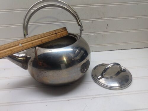 Revere Ware Proline Copper Core Stainless 2.5 Qt Kettle Water Boiler Tea Pot Lid - Picture 6 of 10