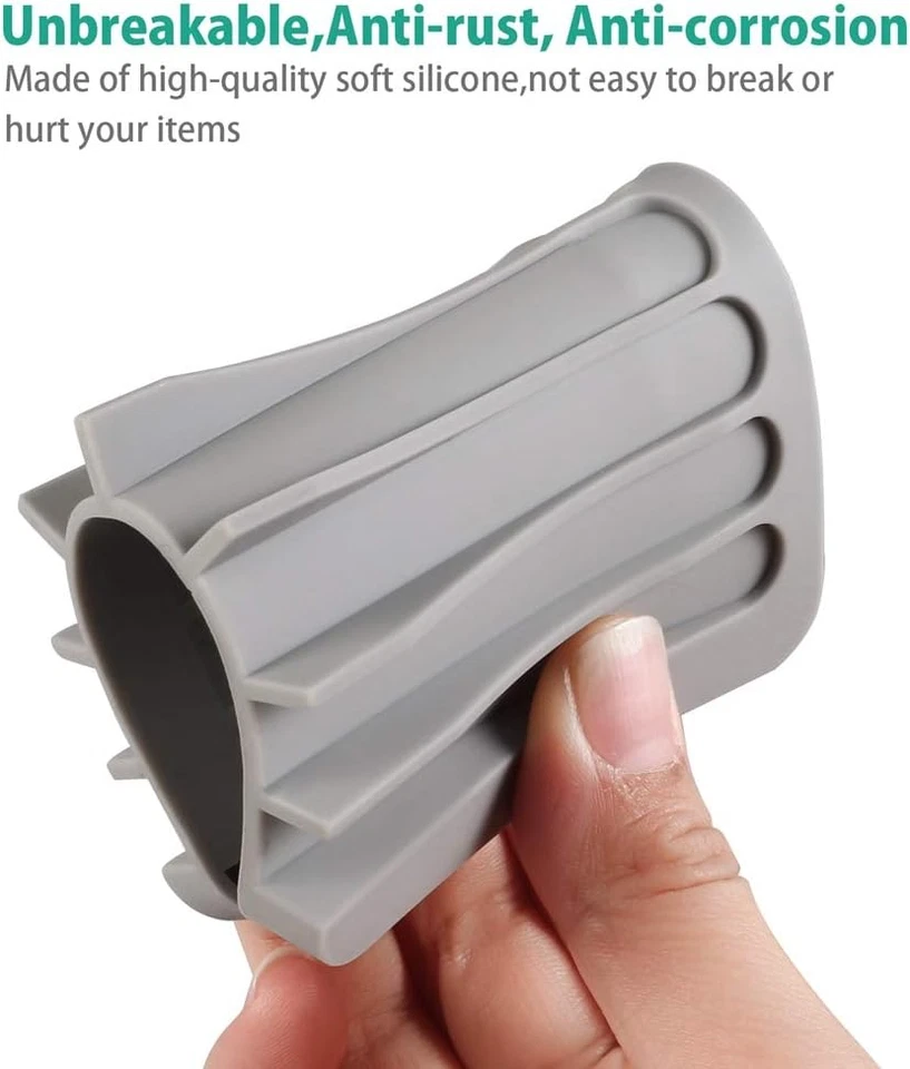 3PCS Self Draining Soap Holder, Premium Silicone Soap Dish, Soap Saver for Showe - Image 4 of 4