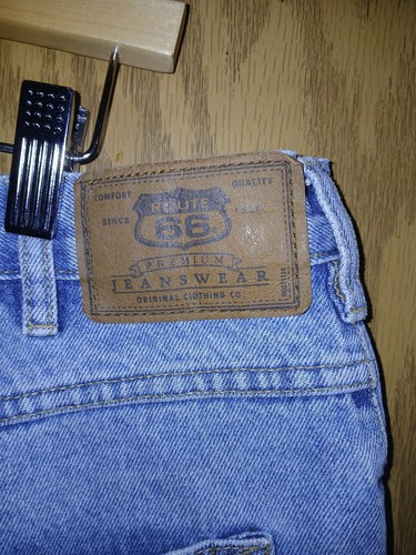 Route 66 Denim Shorts Relaxed Fit Men Size 34 Inseam 9" Blue Jorts Vintage - Picture 12 of 16