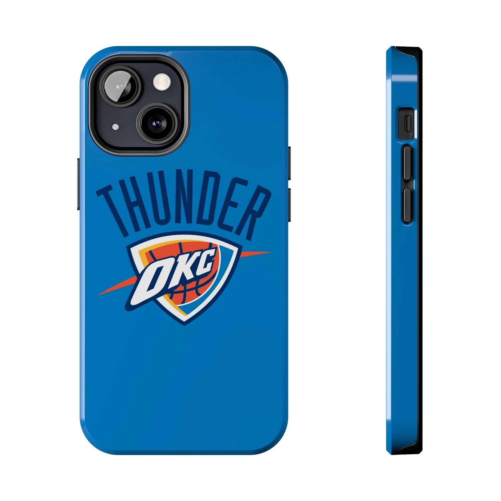 OKC Thunder Tough Phone Case, NBA Finals Playoffs, iPhone Samsung - Basketball