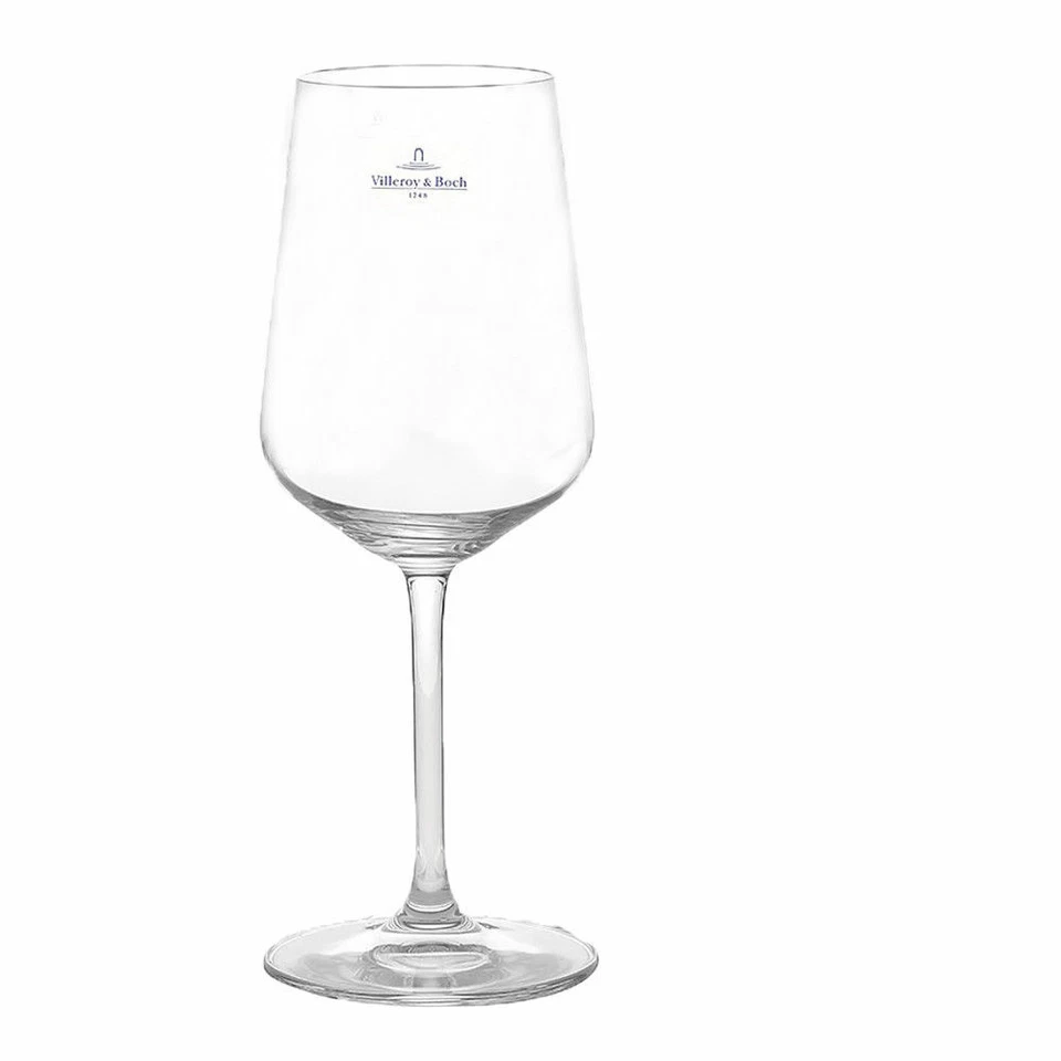 White Wine Goblet Glass - Single/ Set of 2 or 4 Glassware Villeroy & Boch Ovid - Image 1 of 4