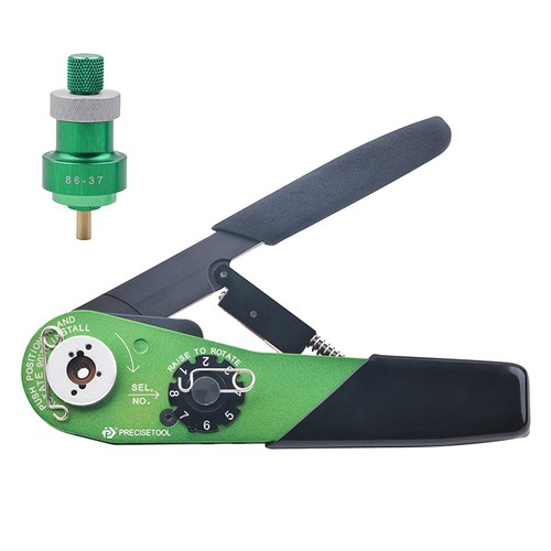 M22520/7-01 verstellbare manuelle Crimpzange für Drahtgrößen 0,08 mm²-1,32 mm². - Bild 21 von 21