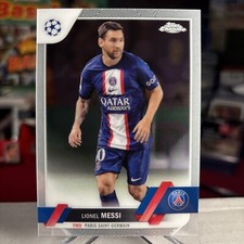 2022-23 Topps Chrome UEFA Lionel Messi PSG #1 ⭐️ MINT