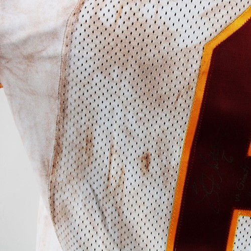 Shane Matthews Game Worn Signed/Inscribed Jersey 2002 NFL Washington Redskins #6 - Afbeelding 8 van 19