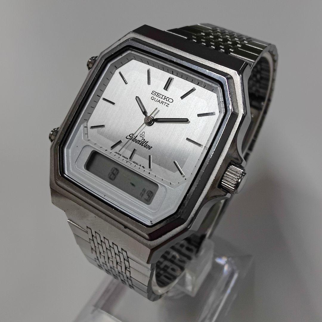 【美品＆OH済】SEIKO Silver Wave H449-5020腕時計 Seiko Silverwave H449-5020 Overhaul Vintage 1983 ST.Steel