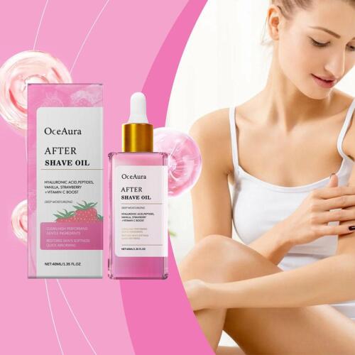 Truly BeautyStrawberry Vanilla AfterShave Oil for Smooth Skin Post Shave 40ml