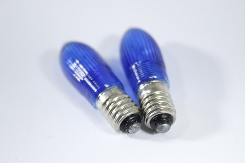 2 x Ersatzbirne Topkerze NARVA Riffelkerze 12V 2W oder 3W rot gelb grün blau E10 - Bild 7 von 26