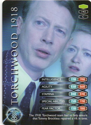 Torchwood (¿Doctor Who?) Tarjetas coleccionables individuales - Imagen 183 de 199