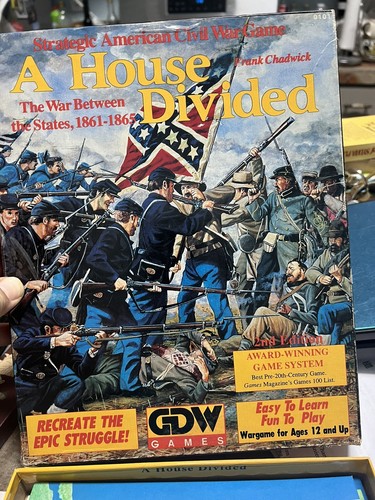 Vintage A House Divided: The War Between the States Strategic Civil War Game - 第 2/6 張圖片
