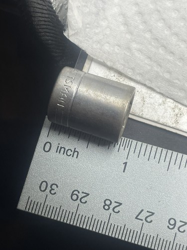 Vintage Craftsman USA 1/2" 6 Point 1/4" Drive Shallow Socket =V= Series No # - Picture 6 of 6