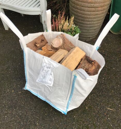 HEAVY DUTY ONE TON BULK LOG GARDEN BAGS STRONG PP REFUSE SACKS MINI 50x50x50CM - Picture 11 of 21