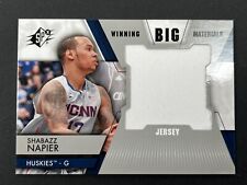 UPPER DECK SPX Finite 2014/15 WINNING BIG MATERIALS JERSEY SHABAZZ NAPIER #WM-SN