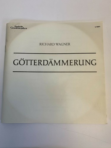 Vintage 3 Walzen auf Walzen Band Wagner Berliner Philharmoniker Karajan Götterdämmer - Bild 8 von 9