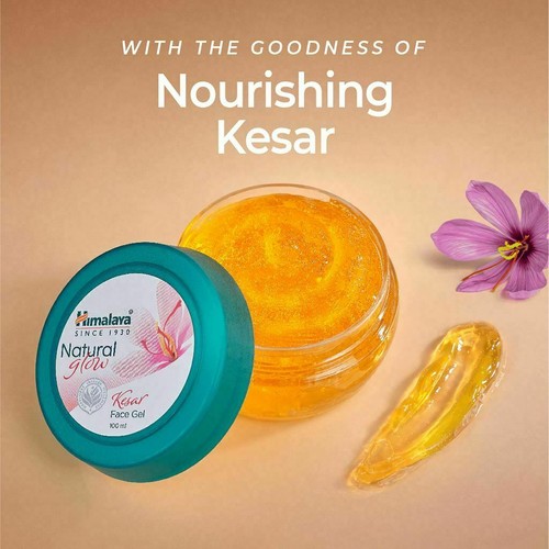 Himalaya Herbals Natural Glow Kesar Face Gel - 100ML- Free Ship - Picture 3 of 5