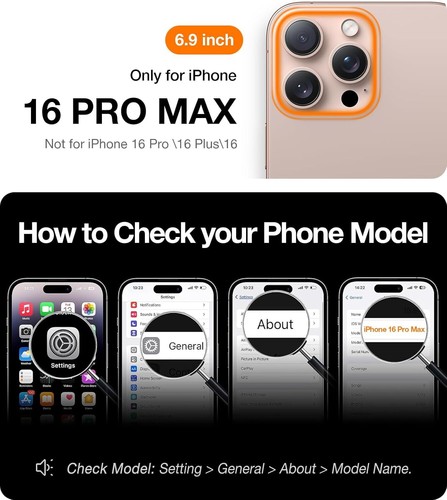 iPhone 16/ Pro Max/ Pro/ Plus Hülle, Ultradünn Anti-Kratzer & MagSafe Light - Bild 10 von 35