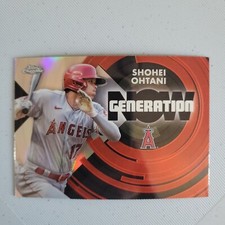 Shohei Ohtani 2022 Topps Chrome Generation Now Chrome Insert Angels C21