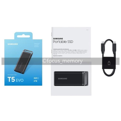 Samsung T5 EVO SSD 2TB 4TB 8TB Portable External Solid State Drive Original New - 第 10/11 張圖片