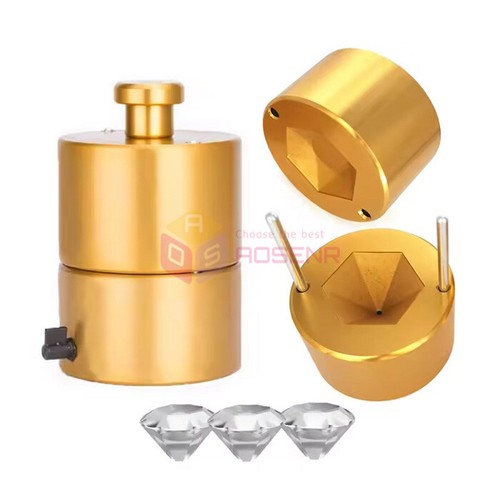 High Speed Pressing Ice Ball Maker Whisky Diamond Ice Cube Mold Press Machine - Picture 3 of 17