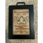 Kim Lewis | Welcome Friends Sign | Handmade Home Decor